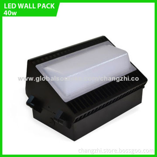 LED Wall Pack Lighting with 120W Power, 90-295V AC/127-417V DC Input Voltage Range